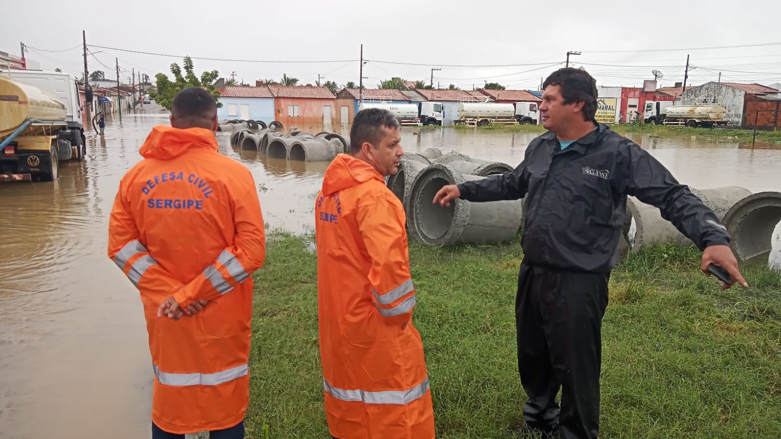 Sedurbs divulga balanço de ações realizadas por conta das chuvas nas últimas horas em Sergipe